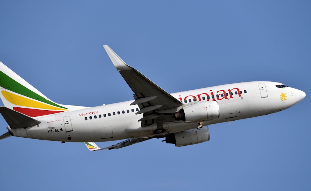 Ethiopian connects Johannesburg from Lagos