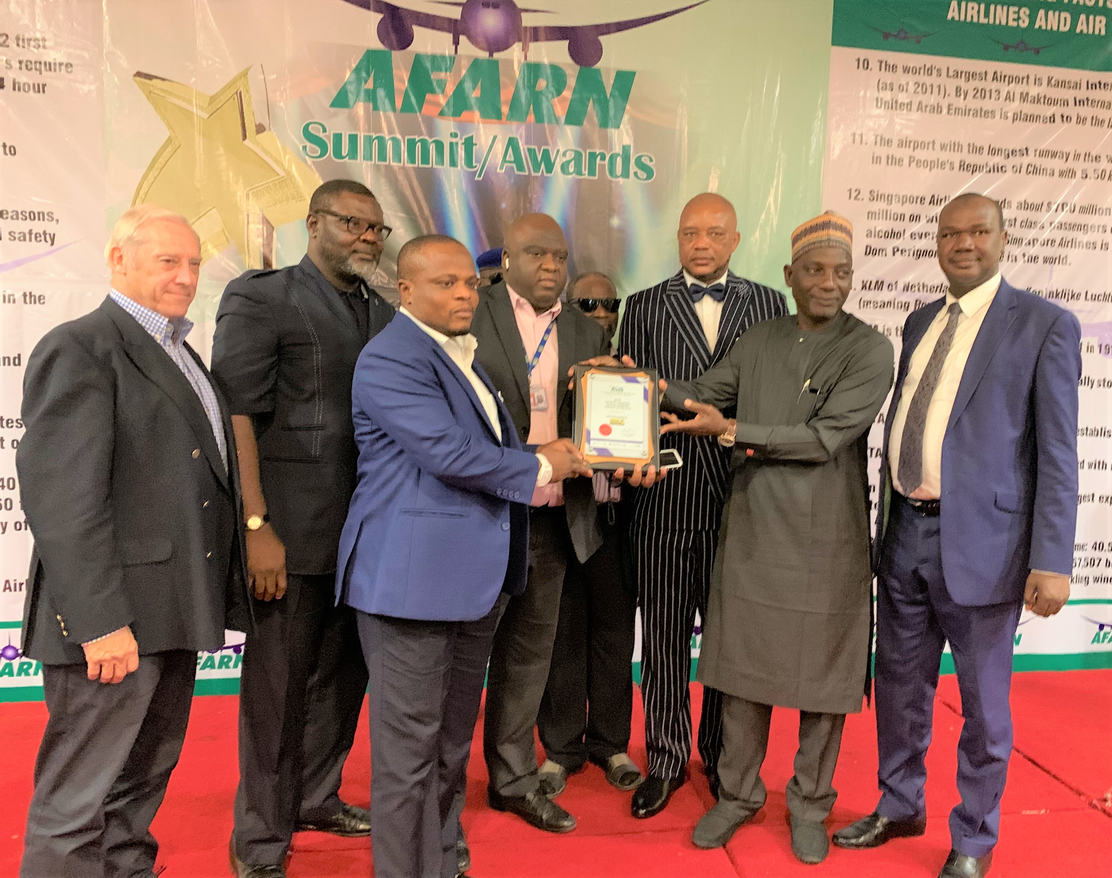 NAHCO receives Most Congenial Ground Handler Award