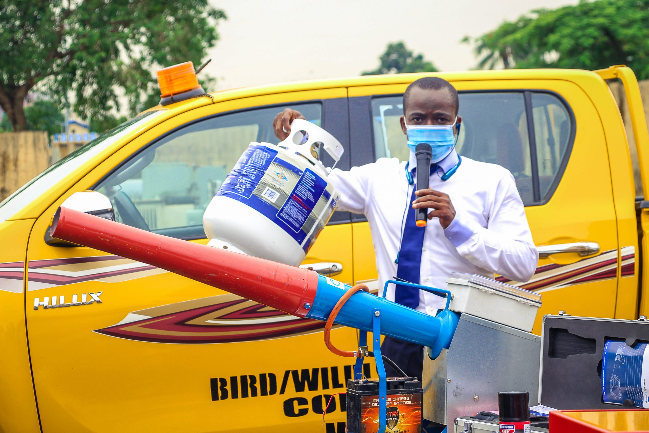 FAAN acquires equipment to control bird strike