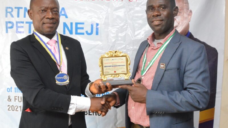 LAAC bags Rotary Club professionalism award in aviation reportage