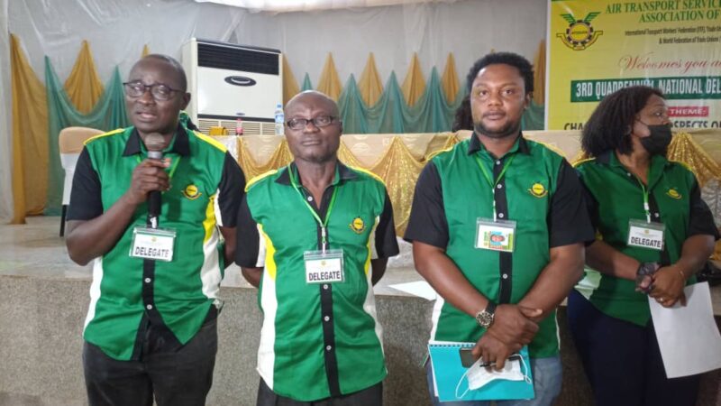 Comrade Ilitrus Amadu re-elected ATSSSAN President for second term