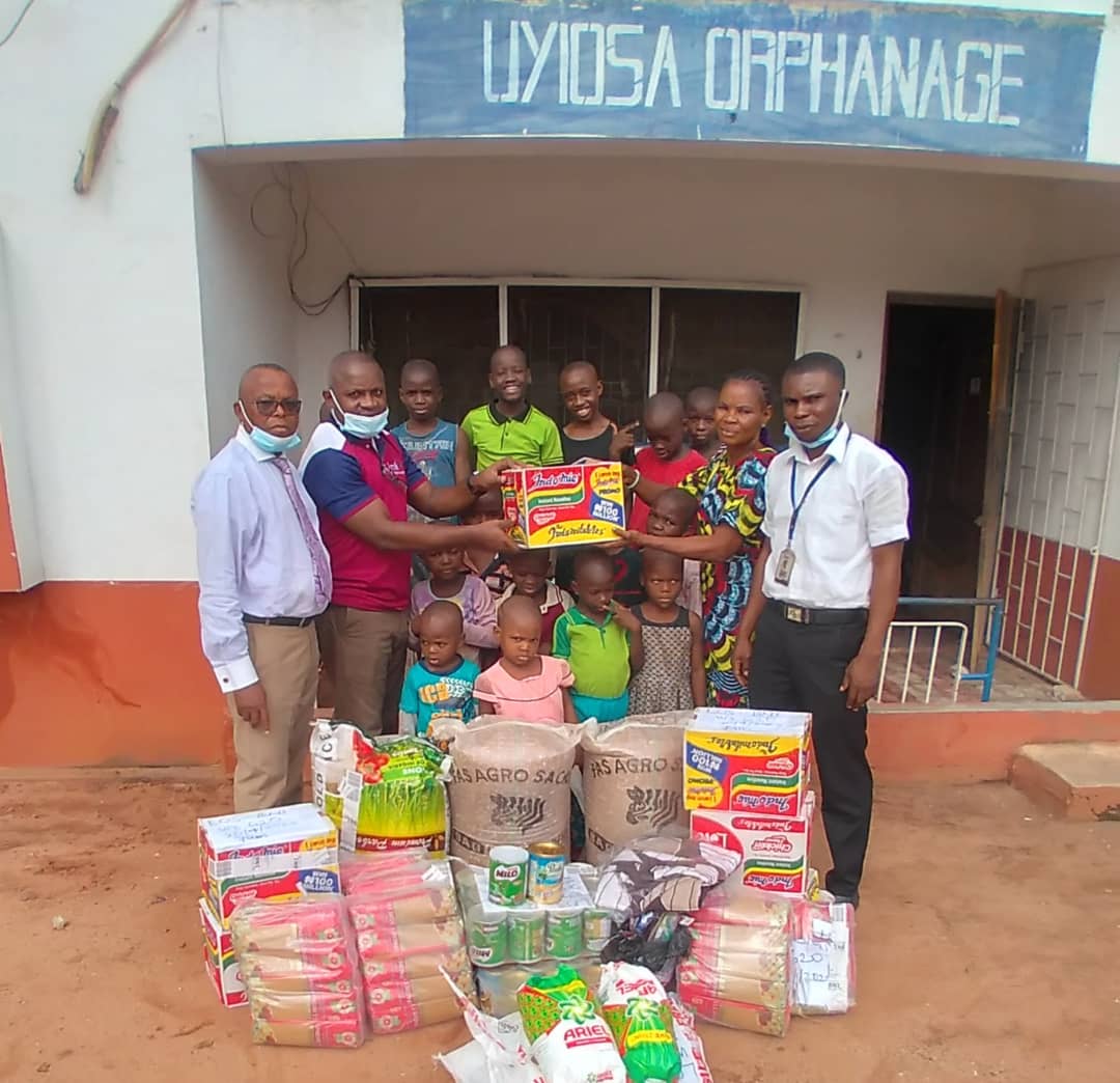 Arik Air donates food items to SOS Children’s Village, other orphanage homes