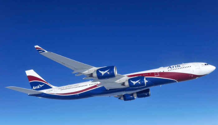 Arik Air offers 20% discount to customers to mark 8th anniversary of Affinity Wings