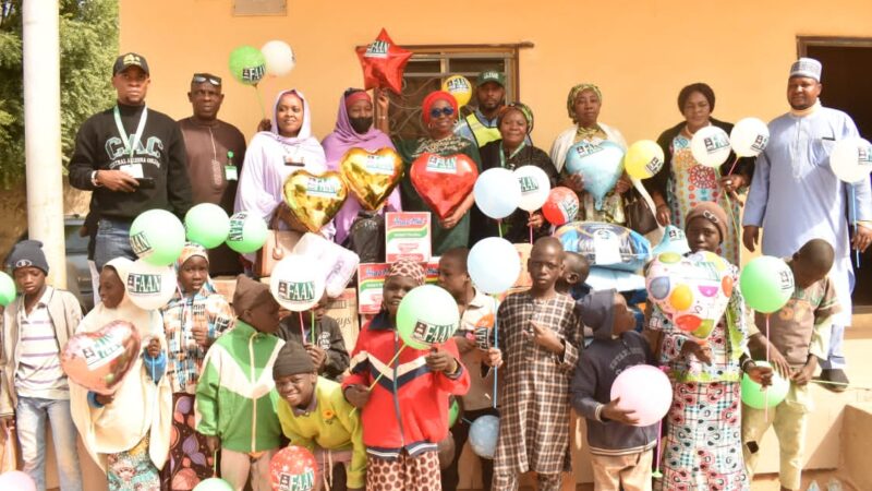 FAAN visits orphanage home on boxing day