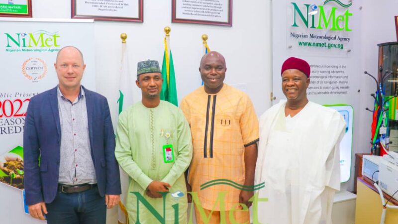 IWMI seeks NiMet’s support in execution of multinational projects