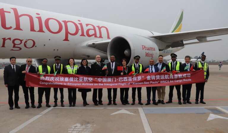 Ethiopian Airlines adds Xiamen, Shenzhen to its cargo routes