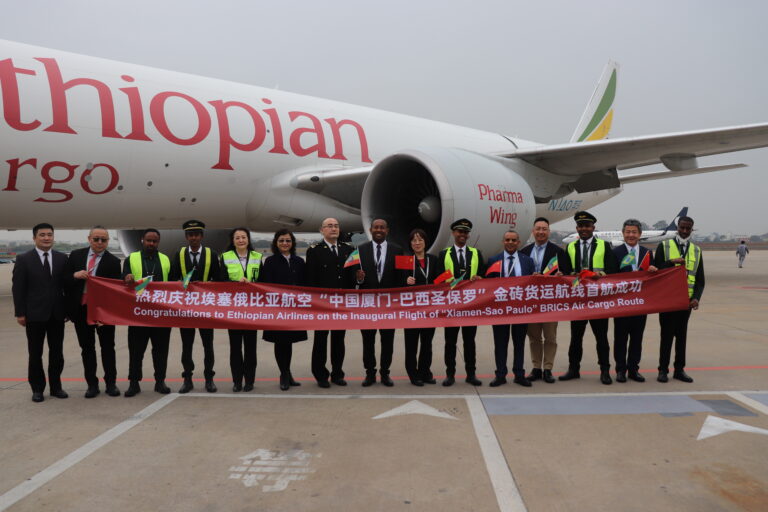 Ethiopian Airlines adds Xiamen, Shenzhen to its cargo routes