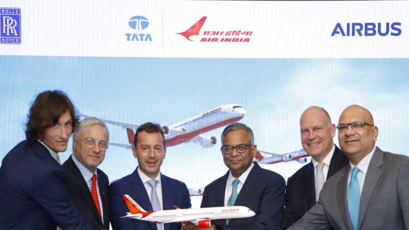 Airbus to add 500 employees after multi-billion pound aircraft supply deal with Air India