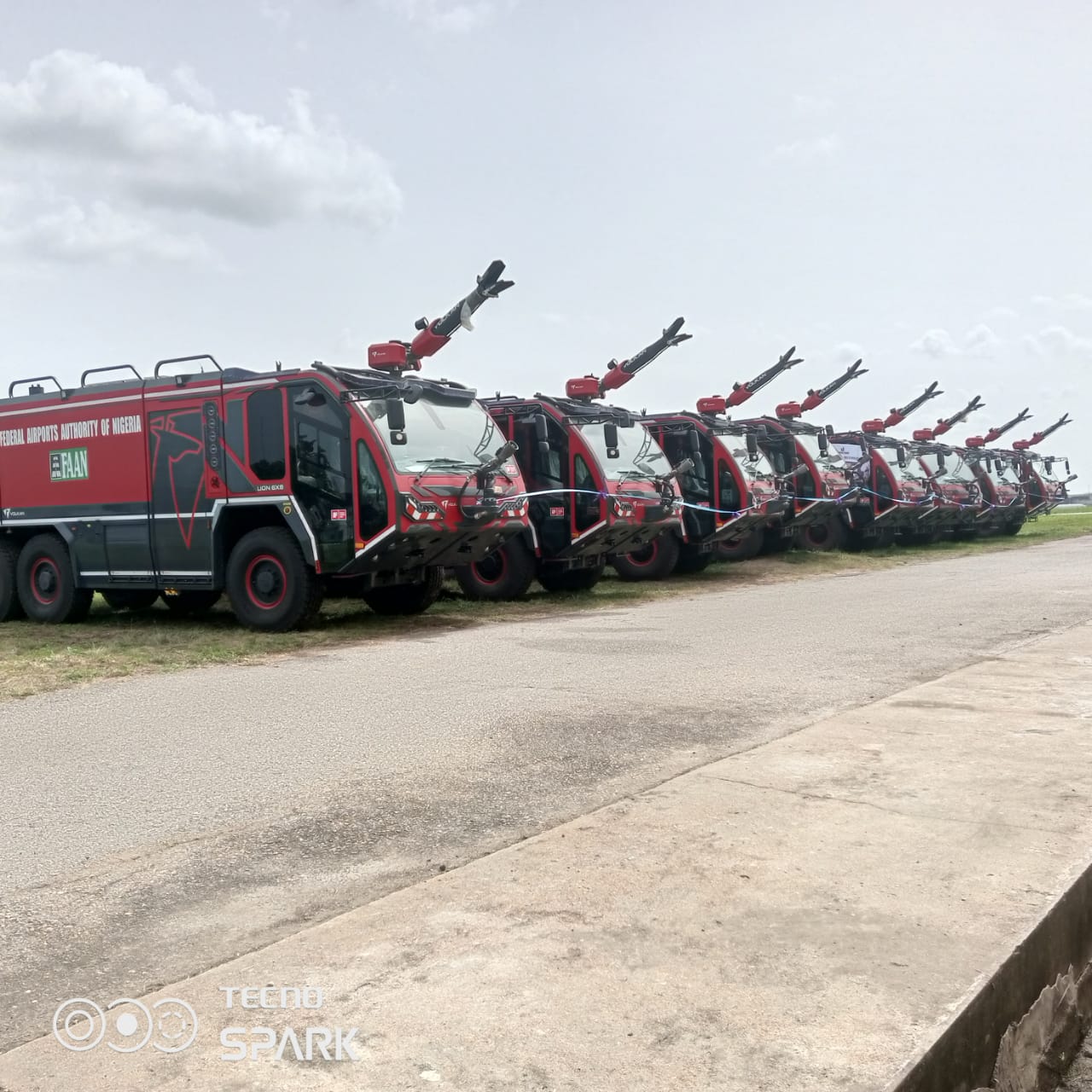 PhotoNews: Sirika commissions 10 firefighter vehicles worth N12bn in Lagos