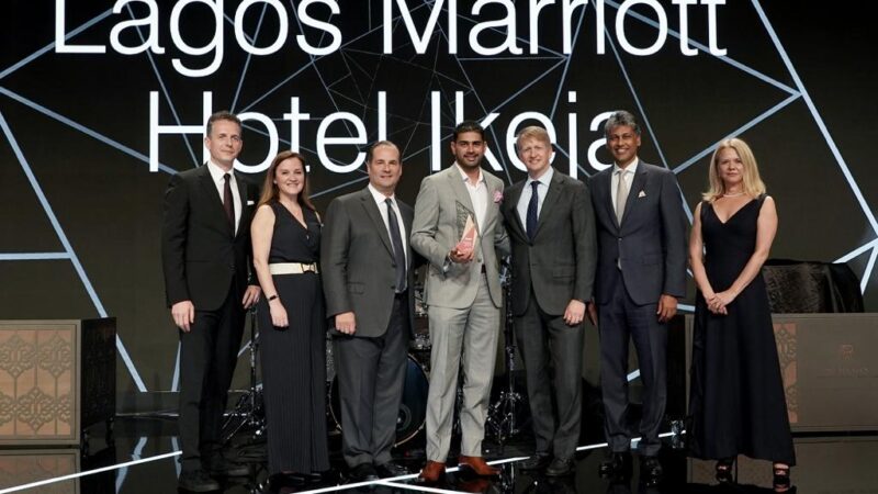 Lagos Marriott Hotel Ikeja wins Sub-Sahara Africa Award