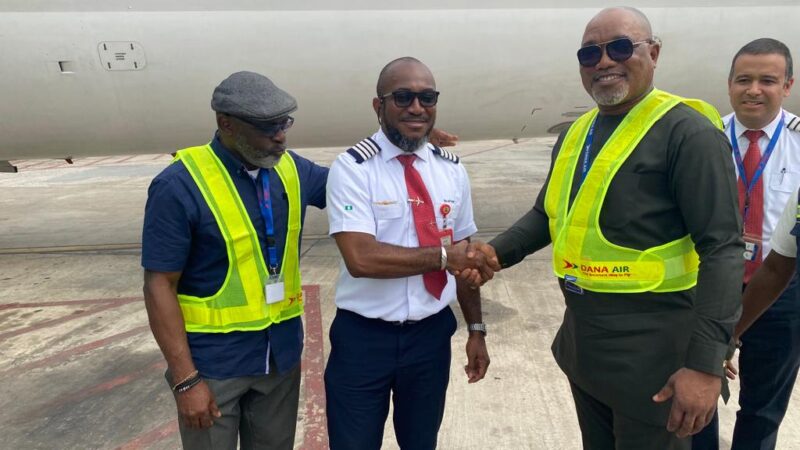 Dana Air decorates new Captains, reiterates safety standards 