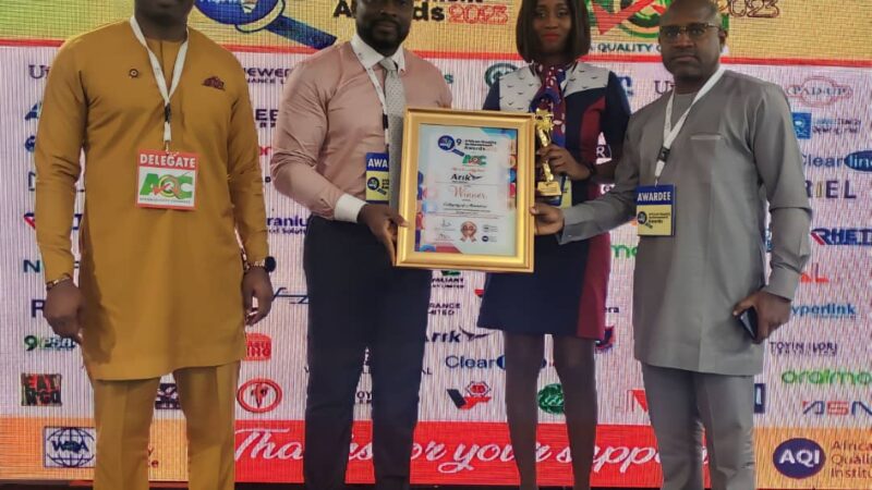 Arik Air wins Africa’s Most Outstanding Airline of the Year 2023 Award