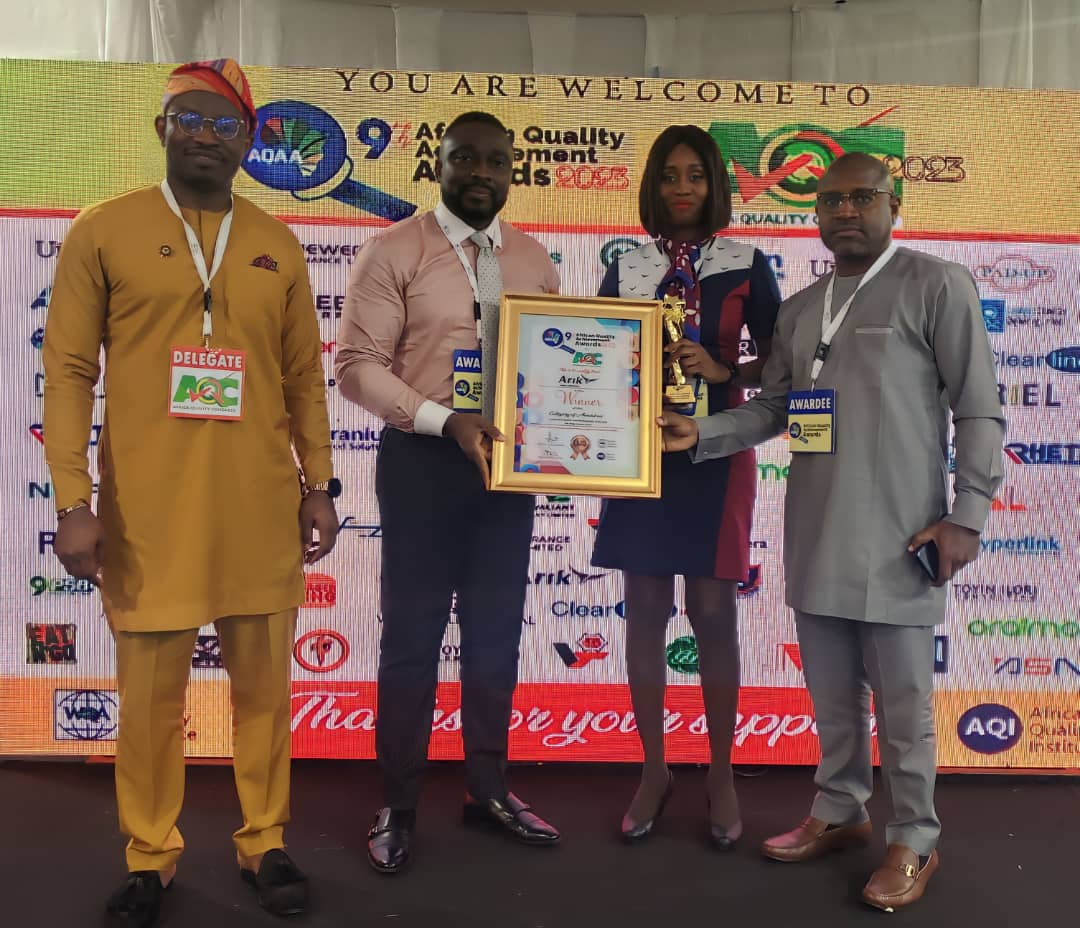 Arik Air wins Africa’s Most Outstanding Airline of the Year 2023 Award