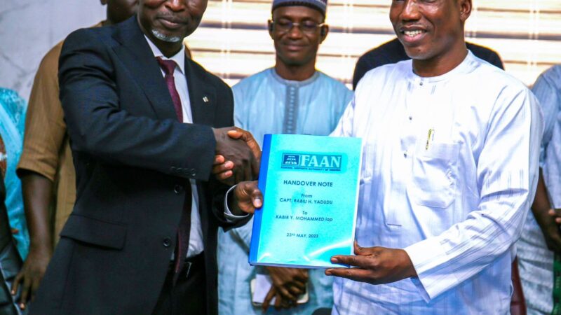 Kabir Mohammed officially takes saddle as MD of FAAN