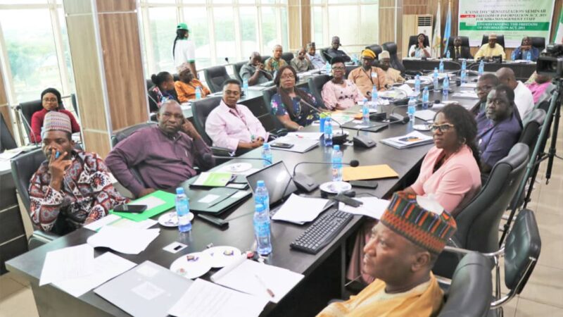 NiMet holds FOI sensitisation seminar for management staff 