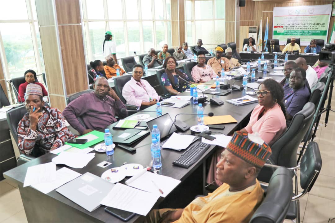 NiMet holds FOI sensitisation seminar for management staff 