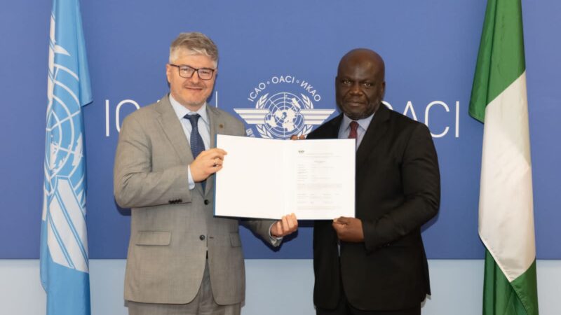 NCAA Signs Civil Aviation Master Plan with ICAO to foster Sector Growth