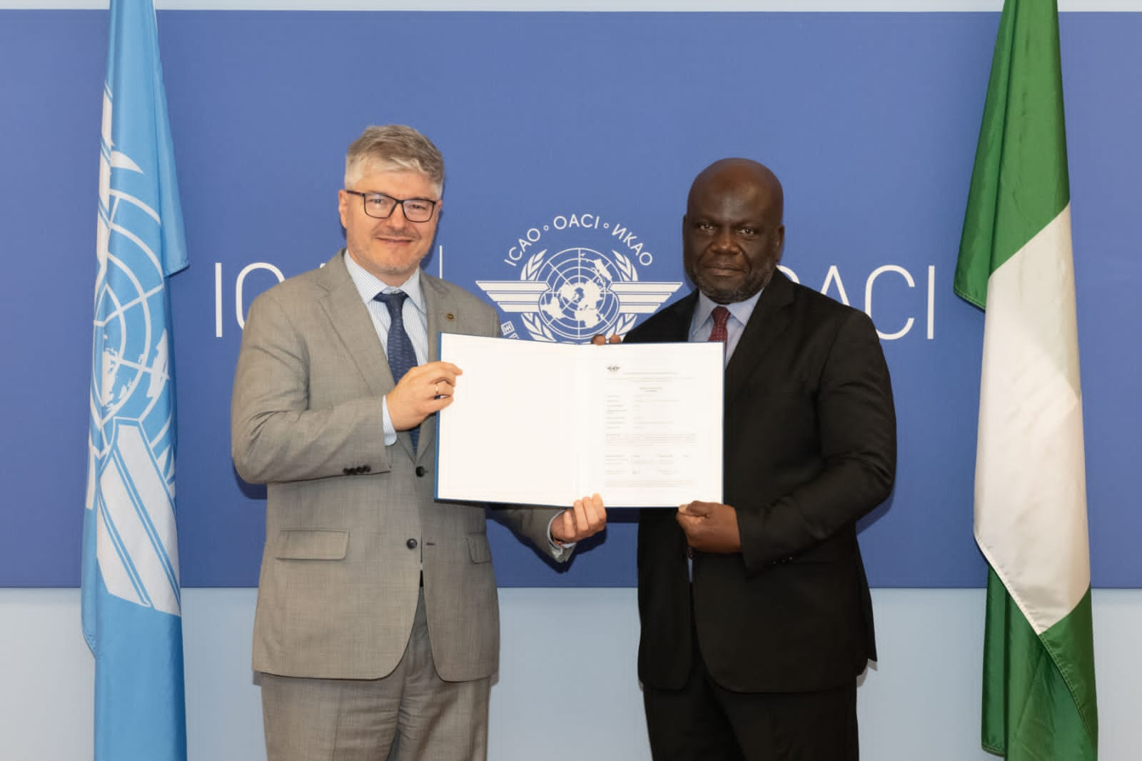 NCAA Signs Civil Aviation Master Plan with ICAO to foster Sector Growth