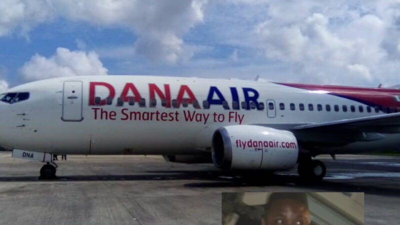 Passengers praise Dana Air pilot for landing safely despite bad weather 