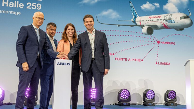 Airbus opens new A321XLR equipment installation hangar in Hamburg