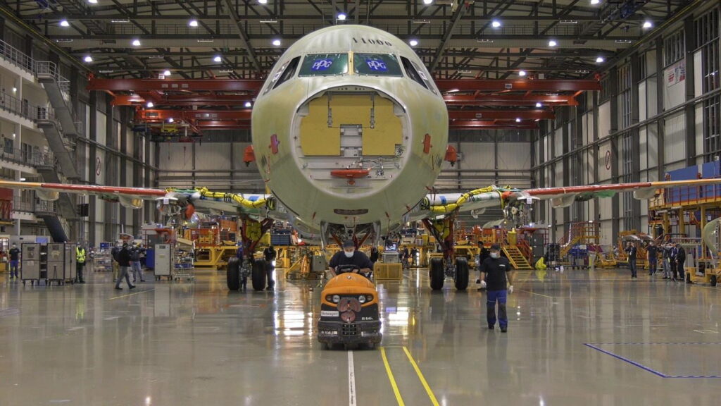 the first a321xlr development aircraft is coming to life in hamburg 175891 1 1