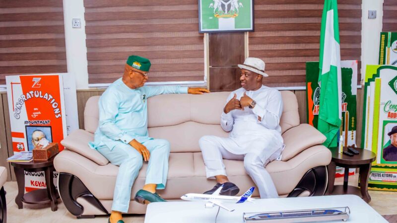 Keyamo meets Akwa Ibom Governor to discuss Ibom MRO concession