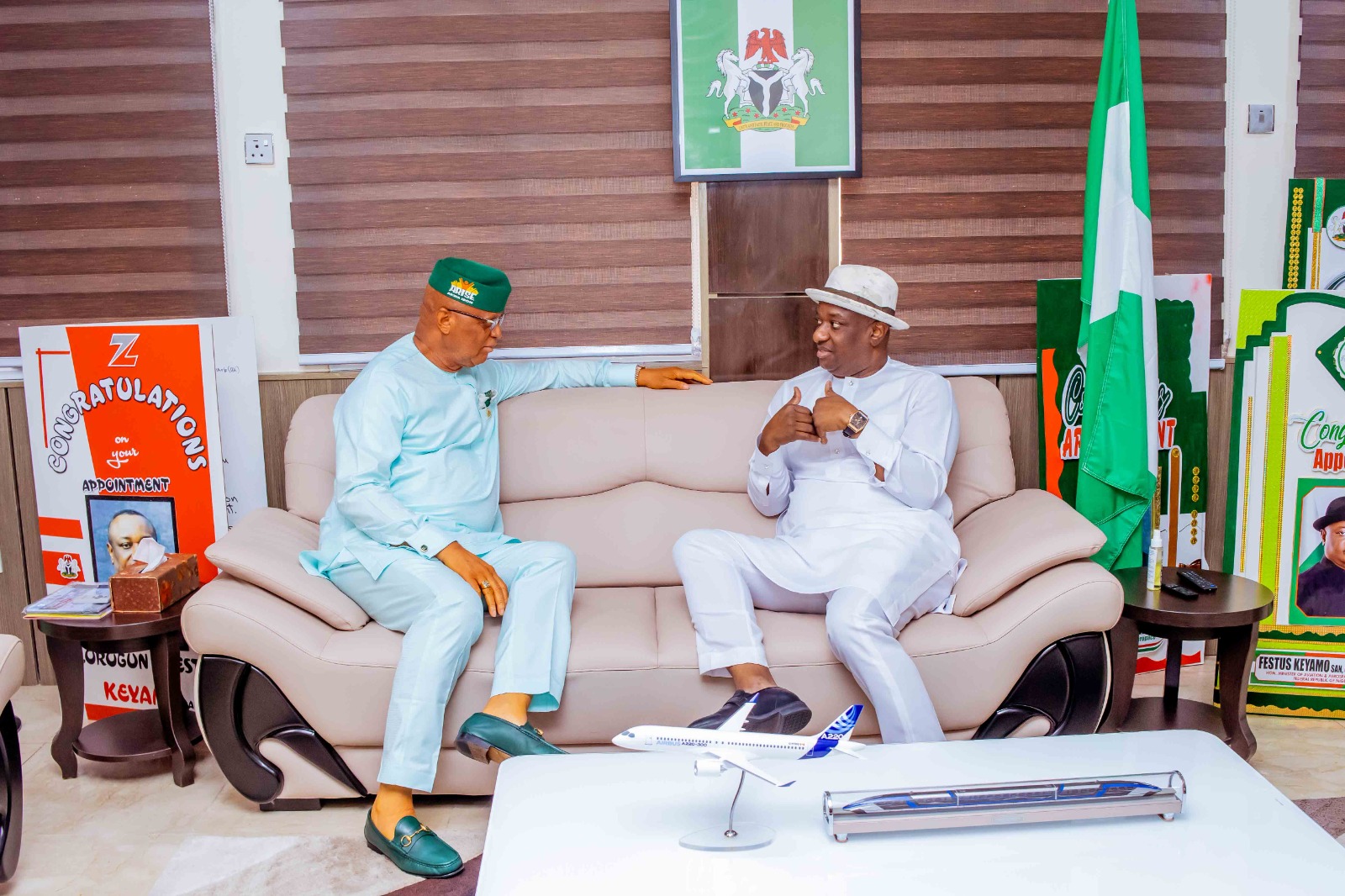 Keyamo meets Akwa Ibom Governor to discuss Ibom MRO concession