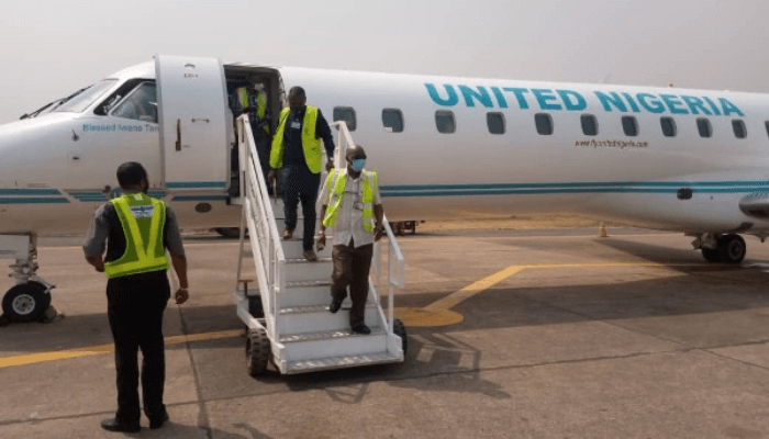 United Nigeria Airlines clarifies diversion of Abuja-bound flight to Asaba