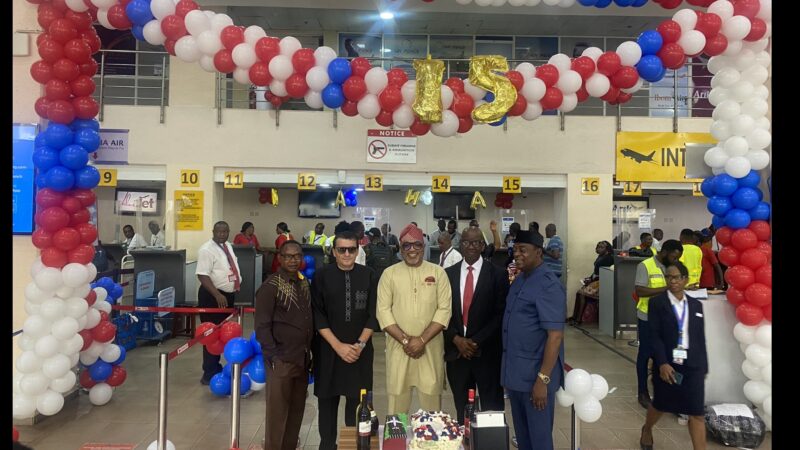 Dana Air celebrates 15th Anniversary, rewards customers with free, discounted tickets 