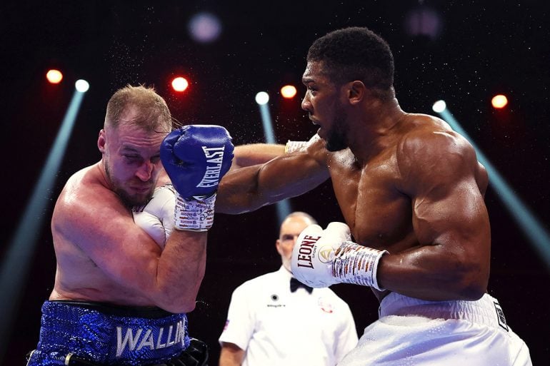 Anthony Joshua gets victory over Otto Wallin in Riyadh