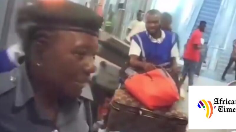 Nigeria Customs investigates staff caught on camera demanding bribe at Lagos airport 