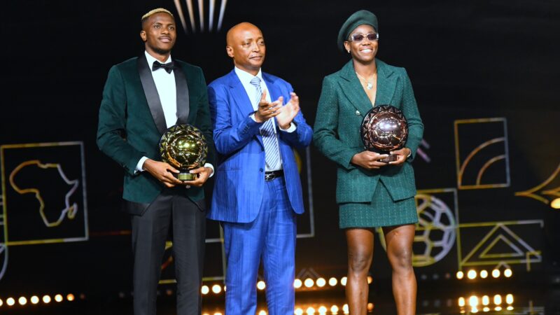 Osimhen, Oshoala sweep CAF awards for African Player of the Year 2023