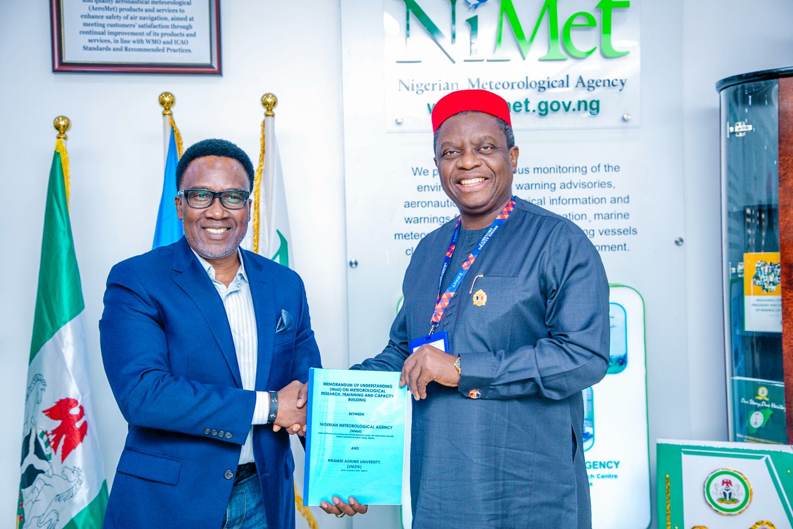 Nigeria: NiMet, Unizik forge strategic partnership to establish weather station