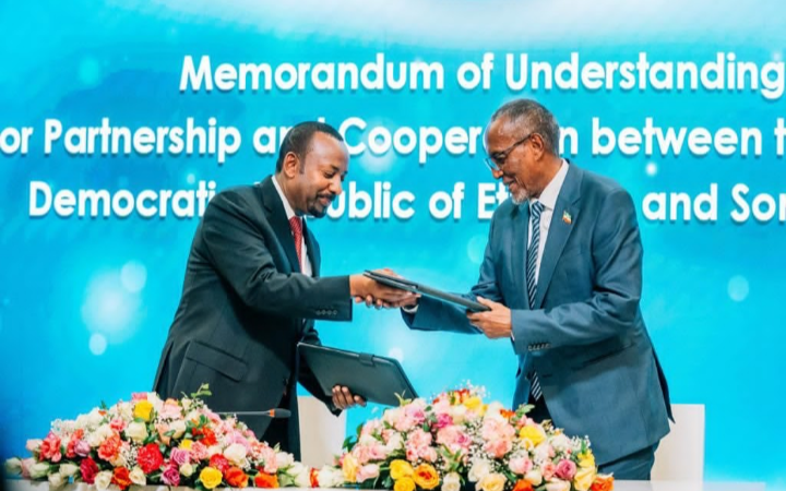 Ethiopia signs historic MoU with Somaliland to gain Red Sea access in exchange for Ethiopian Airlines Stake