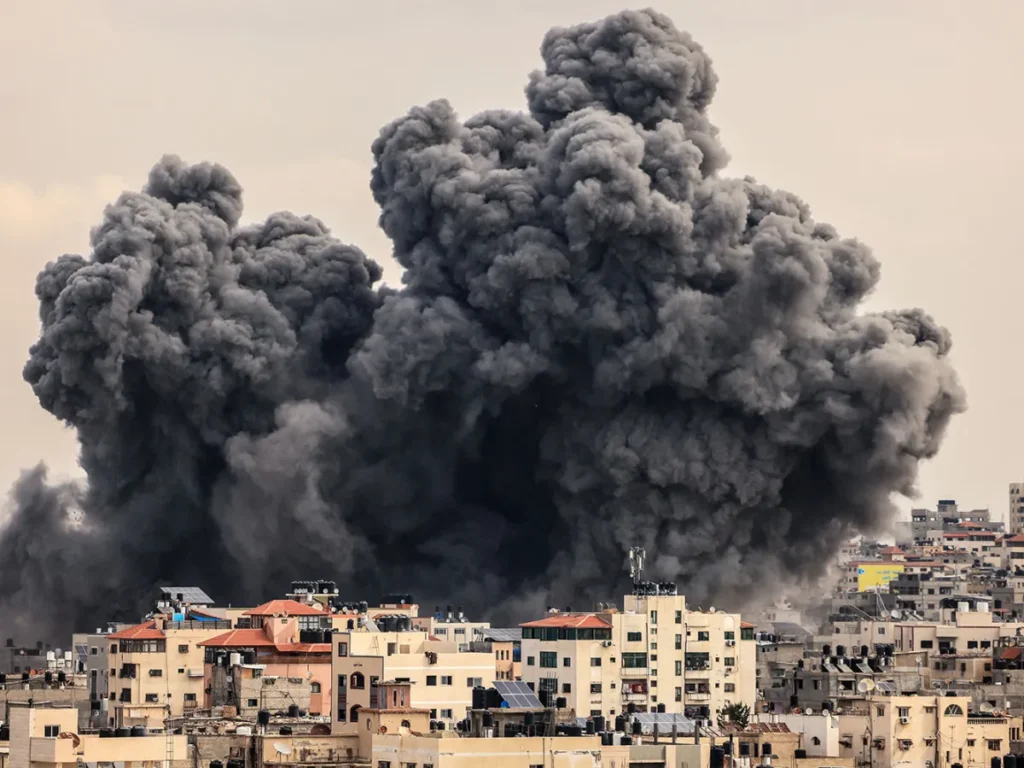 Israel hamas gaza war GettyImages 1714977072