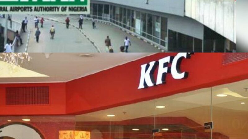 FAAN shuts down KFC outlet at MMIA following discrimination allegations