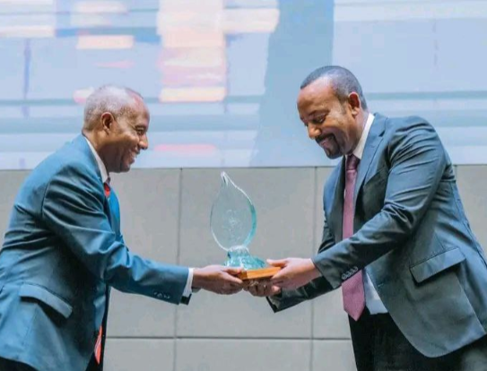 Ethiopian Airlines Group receives Ethiopian Institutional Achievement Award