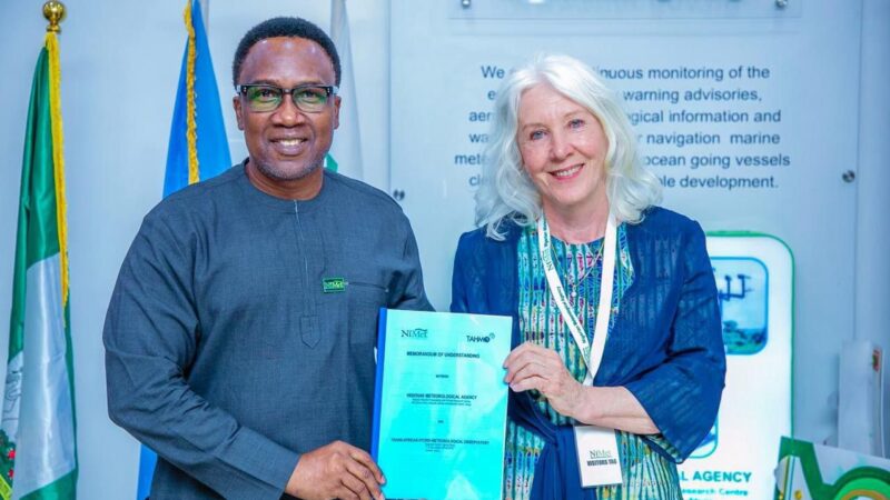 Photo News: NiMet, TAHMO sign MoU to expand network of weather stations across Nigeria 