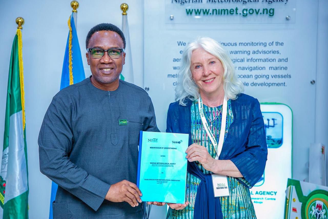 Photo News: NiMet, TAHMO sign MoU to expand network of weather stations across Nigeria 