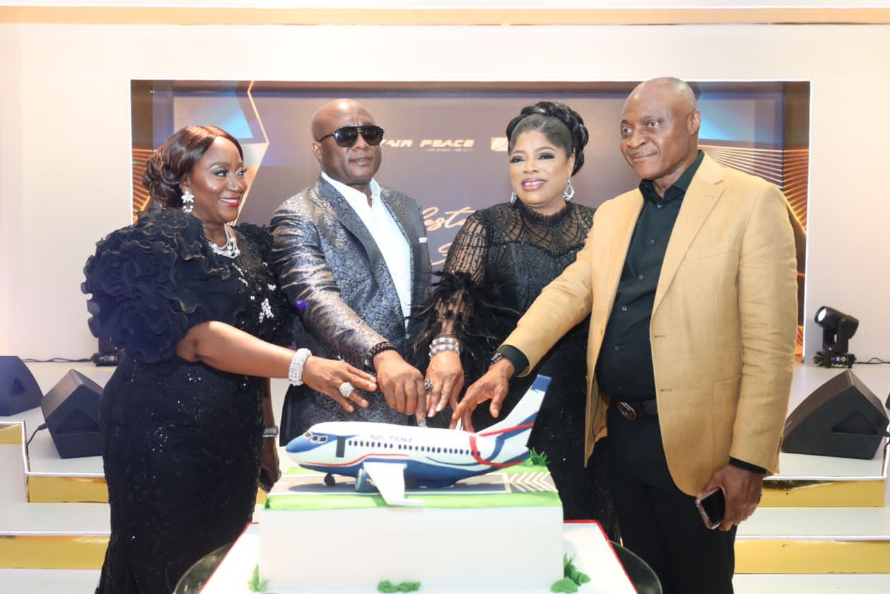 Fidelity Bank celebrates Air Peace for commencing scheduled flights to London