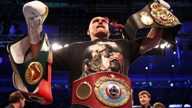 Usyk Vacates IBF Title Weeks After Becoming Undisputed Heavyweight Champion