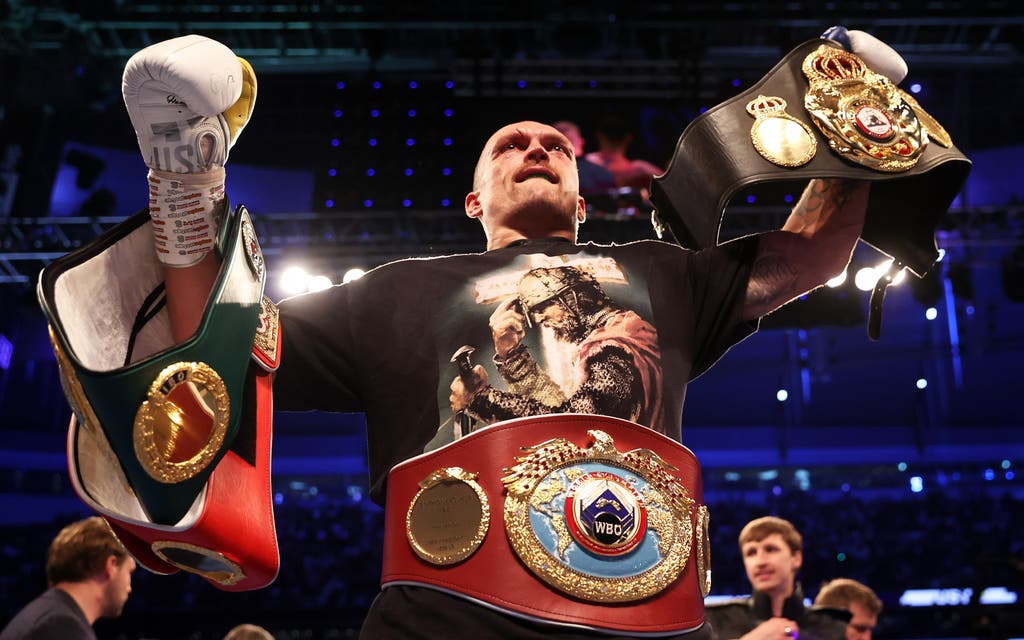 Usyk Vacates IBF Title Weeks After Becoming Undisputed Heavyweight Champion