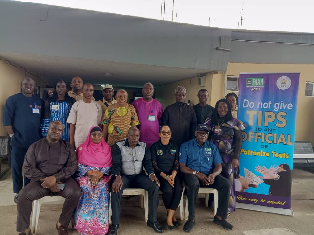 ICPC Conducts Anti-Corruption Seminar at Samuel Ladoke Akintola Airport, Ibadan