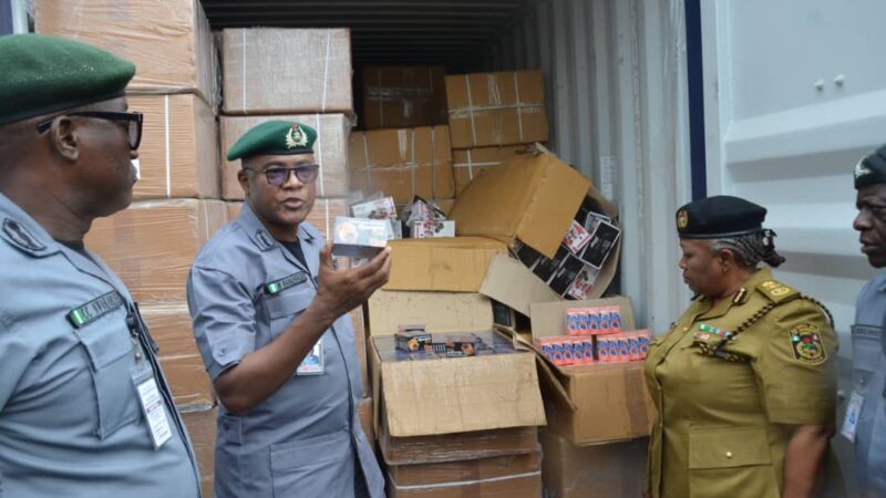 Onne Customs Command Intercepts ₦11.2 Billion Worth of Contraband in Major Seizure