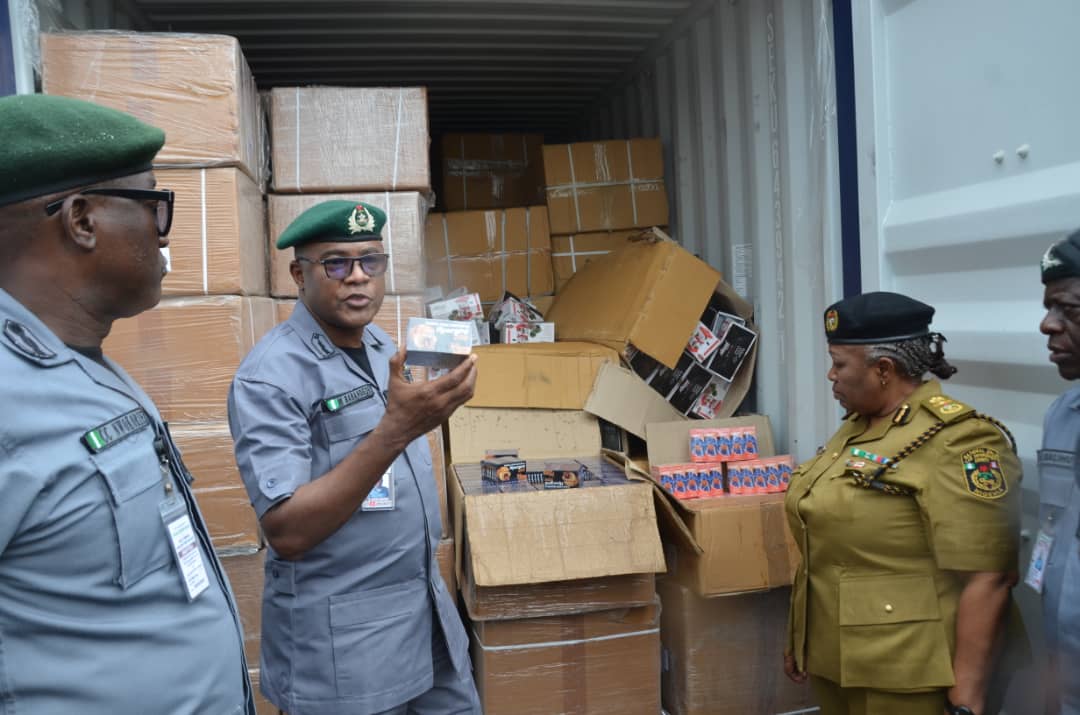 Onne Customs Command Intercepts ₦11.2 Billion Worth of Contraband in Major Seizure