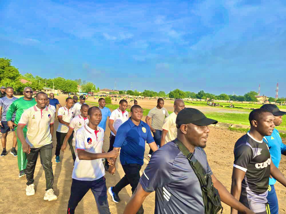 Nigeria Customs Boss Promotes Work-Life Balance with Exercise Event in Kano