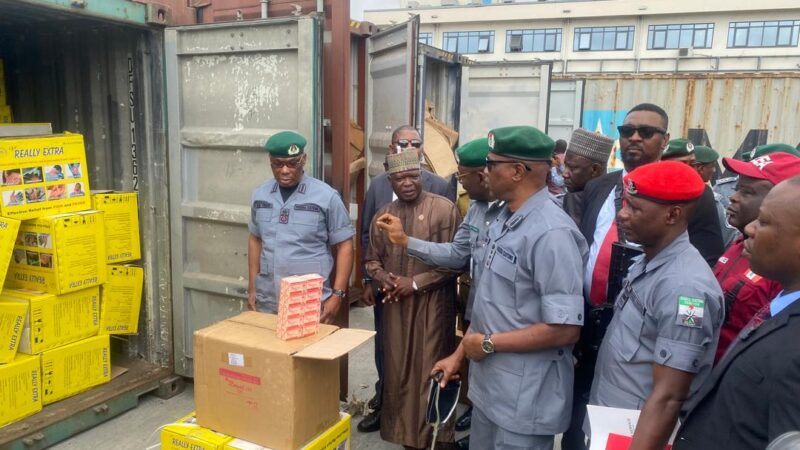 Nigeria Customs Seizes Expired Pharmaceuticals, Tramadol Worth NGN 1.8 Billion at Apapa Port