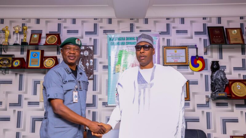 Governor Zulum Strengthens Ties with Nigeria Customs, Emphasises Strategic Collaboration on Border Security