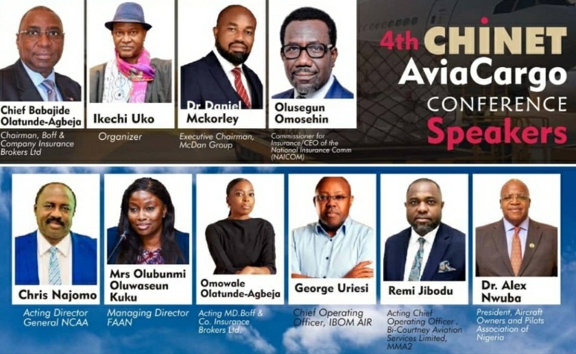 Insurance Commissioner to Headline 4th CHINET Aviacargo Conference in Lagos