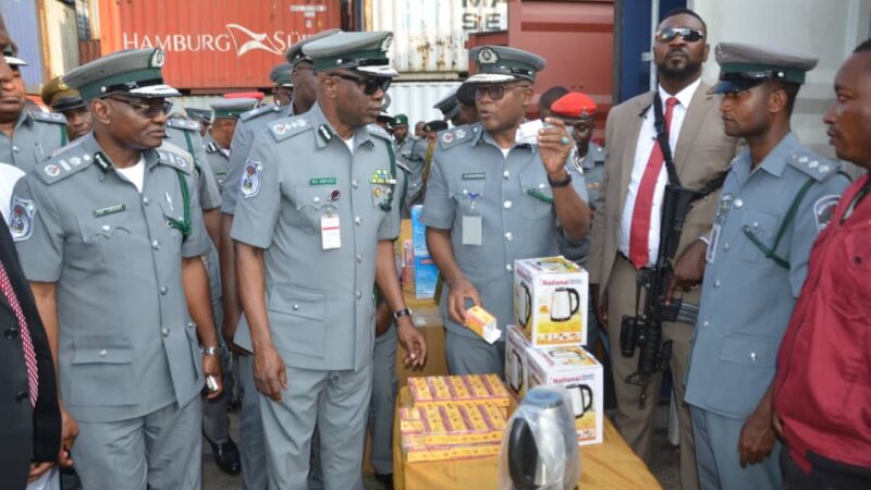 Nigeria Customs Declares State of Emergency at Onne Port After Seizing N31 Billion Worth of Illicit Goods